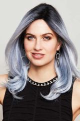 Partielle monofilament-Perruque, Marque: Gisela Mayer, Ligne: hair to go, Perruques-Modele: Fashion Blue