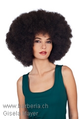 Trama-Peluca, Marca: Gisela Mayer, Línea: hair to go, Pelucas-Modelo: Afro Giant