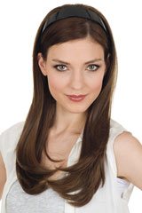 human hair-Weft-Half wig, Brand: Gisela Mayer, Line: Extension + Clips, Half wig-Model: Bacardi Human Hair