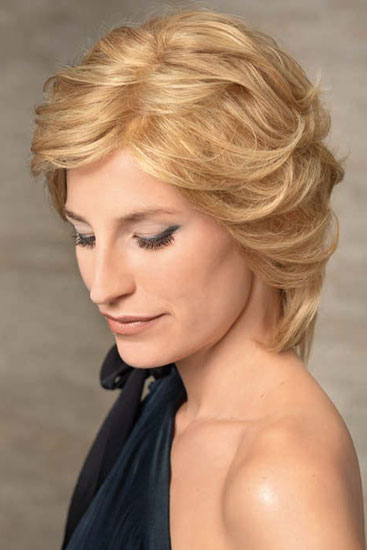 Parrucca di capelli corti, Marchio: Gisela Mayer, Modello: Brigitte Lace Human Hair