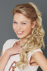 Weft-Hairpiece, Brand: Gisela Mayer, Line: hair to go, Hairpieces-Model: Mini Clip Long