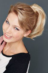 Weft-Hairpiece, Brand: Gisela Mayer, Line: hair to go, Hairpieces-Model: Mini Clip Short