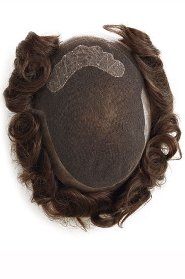 Toupet, Marchio: Gisela Mayer, Modello: Dennis Lace Human Hair