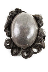 Reale dei capelli -Utilizzare i vertici della pelle-Parrucca, Marchio: Gisela Mayer, Linea: Men Line, Parrucche-Modello: New Producer Human Hair