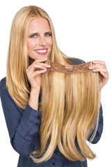 Weft-Half wig, Brand: Gisela Mayer, Line: hair to go, Half wig-Model: HBT Band Straight