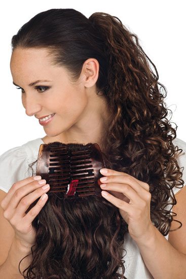 Hairpiece, Brand: Gisela Mayer, Model: Layered Comb Curly