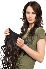 Weft-Hairpiece, Brand: Gisela Mayer, Line: hair to go, Hairpieces-Model: Small HBT Wavy